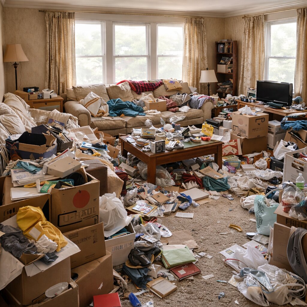 Woning voor ontruiming